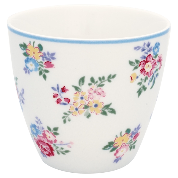 GreenGate Latte Cup Elena Petit White